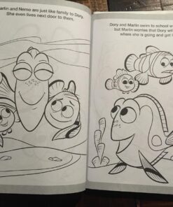 Alternative view of Disney Pixar Finding Dory Mega Coloring