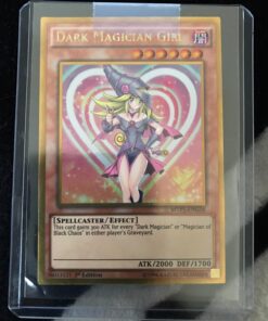 Alternative view of YU-GI-OH! - Dark Magician Girl (MVP1-ENG56) - The Dark Side of Dimensions Movie Pack Gold Edition - 1st Edition - Gold Rare