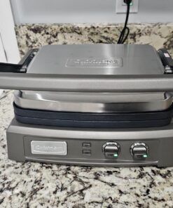 Cuisinart GR-150P1 Deluxe Electric Griddler, Stainless Steel Deluxe Grddler 48 71I1A7atDJL