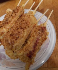 HOPELF 6" Natural Bamboo Skewers for BBQ,Appetiser,Fruit,Cocktail,Kabob,Chocolate Fountain,Grilling,Barbecue,Kitchen,Crafting and Party. Φ=4mm, More Size Choices 8"/10"/12"/14"/16"/30"(100 PCS) 6 inch 33 71I2MSoTAL