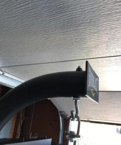 Everlast Steel Heavy Punching Bag Stand Workout Equipment for Kickboxing, Boxing, and MMA Training with 3 Plate Pegs and 100 Pound Capacity Black 75 71I2Q3lx1oL