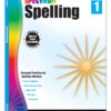 Spectrum Spelling Workbook Grade 1, Ages 6 to 7, 1st Grade Spelling Workbooks, Phonics and Handwriting Practice with Alphabet Letters, Vowels, and ... First Grade Workbook - 184 Pages (Volume 71)