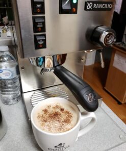 Rancilio Silvia Espresso Machinet,0.3 liters, with Iron Frame and Stainless Steel Side Panels, 11.4 by 13.4-Inch 29 71I3tLZm6IL