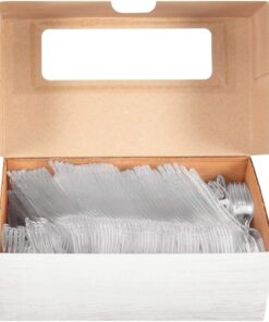 Daily Chef Clear Plastic Forks, Heavyweight, 300 Count 8 71I4G0PA5L