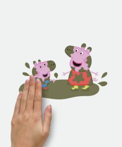 RoomMates RMK3183SCS Peppa The Pig Peel and Stick Wall Decals 41 71I4dAjUJkL