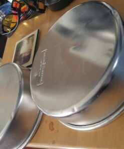 Nordic Ware 46850, Aluminium Naturals Nonstick 8" Round Layer Cake Pan, 8 Inch, Metallic 14 71I6Vxd0aL