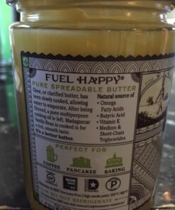 4th & Heart Vanilla Bean Grass-Fed Ghee, 9 Ounce, Keto, Pasture Raised, Lactose and Casein Free, Certified Paleo 9 Ounce (Pack of 1) 45 71I71jkJLoL