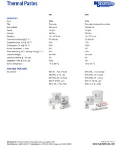 MG Chemicals - 8616-1P 8616 Super Thermal Grease II, 1.3 kg Tub 8 71I7tRHck9L