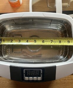 iSonic P4820-WSB Commercial Ultrasonic Cleaner, 2.6Qt/2.5L/White Color, Stainless Steel Wire Mesh Basket, 110V 02. P4820-WSB 17 71I827jJECL