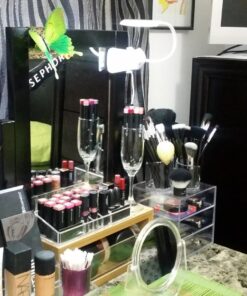 Clip Desk Lamp Table LED Bulb Lamps Set USB Outlet White Modern Shade Gooseneck Dimmable Light Clamp Base Touch Sensor Switch Charging Battery Office Room Bedroom Dorm Kids Small Girls Study Reading 30 71I8B55qapL