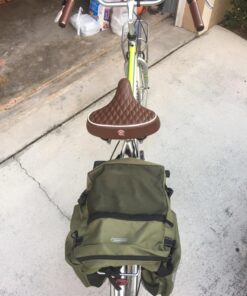 Schwinn Comfort Bike Seat, Bicycle Seat Replacement for Men and Women, Universal Fit Saddles with Standard Seat Posts Cruiser/Quilted Brown 27 71I8Y6UV7IL