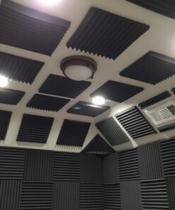 Foamily 12 Pack- Acoustic Panels Studio Foam Wedges 1" X 12" X 12" 32 71IAuH46 GL