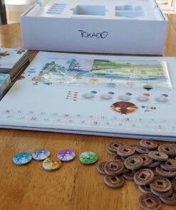 Tokaido Board Game (Base Game) | Strategy/Travel Adventure Game | Exploration Game for Adults and Teens | Ages 8+ | 2-5 Players | Average Playtime 45 Minutes | Made by Funforge Original Edition 45 71IBFkpeDKL