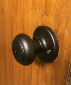 Kwikset Cove Bed/Bath Knob in Venetian Bronze 21 71IBYEzFV2L