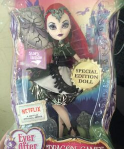 Mattel DHF97 - Ever After High Toy - Dragon Games - Teenage Evil Queen Deluxe Special Edition Doll 52 71IBp7bSylL
