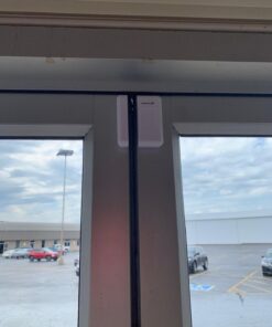 Fosmon WaveLink Wireless Door Chime with 500 Feet Range, 58 Tunes, 5 Volume Levels & LED Indicators for Home/Business/Office (1 Receiver + 1 Sensor) 1 Receiver + 1 Door Sensor Transmitter 36 71IBqRzaEqL