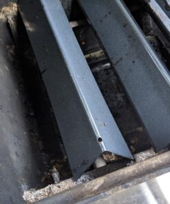 Hisencn 7635 15.3 inch Flavor Bars Porcelain-Enameled Flavorizer Bars, Heat Plate Replacement for Weber Spirit I & II 200 Series, Spirit E210, S210, E220, S220 with Front Control Knobs Porcelain Steel For Spirit I/II 200 25 71ICy33p5gL