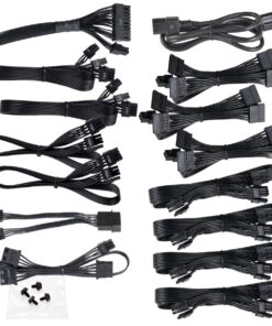 EVGA 210-GQ-1000-V1,1000 GQ, 80+ GOLD 1000W, Semi Modular, EVGA ECO Mode, 5 Year Warranty, Power Supply,Black 20 71IE noWqgL