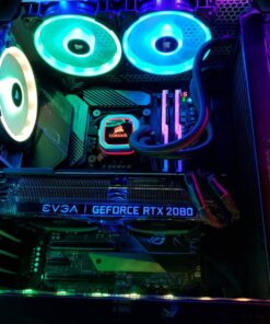 Fractal Design Meshify C - Compact Mid Tower Computer Case - Airflow/Cooling - 2X Fans Included - PSU Shroud - Modular Interior - Water-Cooling Ready - USB3.0 - Tempered Glass Side Panel - White TG 70 71IE4X47r2L