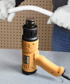 SEEKONE Heat Gun 1800W 122℉~1202℉(50℃- 650℃)Fast Heating Heavy Duty Hot Air Gun Kit Variable Temperature Control Overload Protection with 4 Nozzles for Crafts, Shrinking PVC, Stripping Paint(5.2FT) 36 71IEhtZshLL