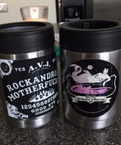 RTIC Can Cooler Insulated, Beer, Beverage, Soda Can Cooler with Lid, Stainless Steel Metal, Double Wall Insulation Coozie for Cans, Sweat Proof, 12oz, Stainless Steel 1 37 71IF4QVFDIL