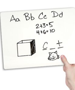 Board Geeks Dry Erase Board 9"x12"- Small 25 Classroom Mini White Boards for Students, Teachers | Double Sided Small White Board Bulk (25 Pk) 25 pack 18 71IFdWO8hsL