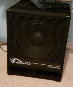 Rockville RBG15S 1600w Active Powered PA Subwoofer w/DSP + Limiter Pro/DJ, 15 inch, Black 49 71IFwrAxLL