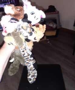 SHARLOVY Dog Squeaky Toys No Stuffing 6 Pack Dog Toys Crinkle Dog Toys for Small Dogs Durable Dog Chew Toys Plush Cute Animals Natural Puppy Toys for Teething Pet Toys Squeak 25 71IFzgC0ZFL