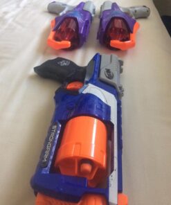 NERF N Strike Elite Strongarm Toy Blaster with Rotating Barrel (Amazon Exclusive) White 32 71IGcdCwYsL