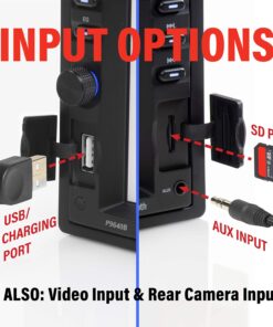 Planet Audio P9640B Car Audio Stereo System - 6.2 Inch Double Din, LCD Touchscreen, Bluetooth Audio and Hands-Free Calling, CD Player, DVD, USB, SD, AUX in, AM/FM Radio Receiver 37 71IGyD 2 wL