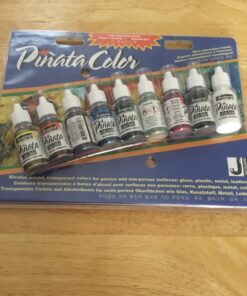 Jacquard Alcohol Ink Set - Pinata Color Exciter Pack - Highly Saturated - Acid-Free - 9 Assorted Colors Half Ounce 68 71IHQHxiTQL