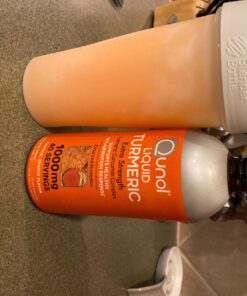 Qunol Liquid Turmeric Curcumin with Black Pepper, Turmeric Supplement 1000mg, Extra Strength, Joint Health, 40 Servings, 20.3 fl oz 40 Servings (Pack of 1) 41 71II4DBuwL