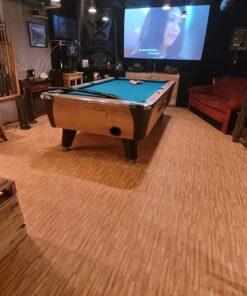 SMARTSTANDARD 8 Feet Heavy Duty Sturdy Sliding Barn Door Hardware Kit -Smoothly and Quietly -Easy to Install -Includes Step-by-Step Installation Instruction Fit 48" Wide Door Panel (J Shape Hanger) 41 71IIIFoCrWL