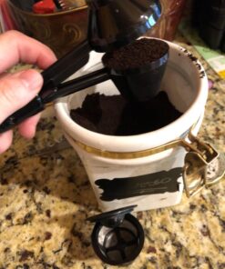 Perfect Pod EZ-Scoop | 2-in-1 Coffee Scoop and Funnel for Single-Serve Refillable Capsules, 2 Tablespoon Portioned Coffee Scooper 1 Pack 48 71IIIySJzL