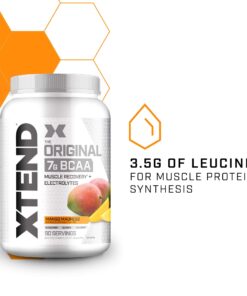 XTEND Original BCAA Powder Mango Madness | Sugar Free Post Workout Muscle Recovery Drink with Amino Acids | 7g BCAAs for Men & Women | 90 Servings 90 Servings (Pack of 1) 11 71IIy0ZXi2L