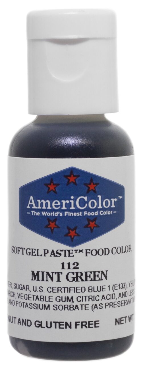 Americolor Soft Gel Paste Food Color 0.75 Ounce, Mint Green