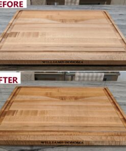 John Boos 2 Piece Cutting Charcuterie Board & Maintenance Set with 16 Oz Food Safe Mystery Oil Bottle and 5 Oz Moisture Cream Kitchen Essential Care Set 34 71IKseFfnvL 1