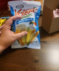 Sensible Portions Garden Veggie Straws, Ranch, Snack Size, 1 Oz (Pack of 24) Zesty Ranch 1 Ounce (Pack of 24) 18 71IMl 98zJL