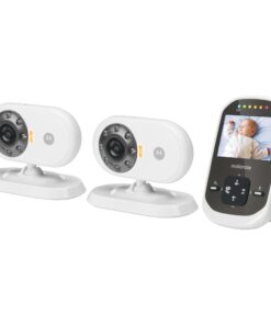 Motorola MBP25-2 Wireless 2.4 GHz Video Baby Monitor with 2.4-Inch Color LCD Screen and Two Cameras 6 71IN7guDQDL