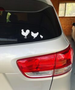 JS Artworks Chicken Family Vinyl Decal Sticker 5 71IOCHWiItL