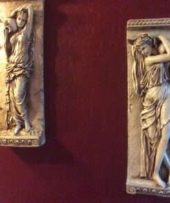 Design Toscano Water Maidens Wall Friezes (Set Includes: Dordogne & Seine), 22 Inch, Set of Two, Two Tone Stone 42 71IOKaHuRTL 2