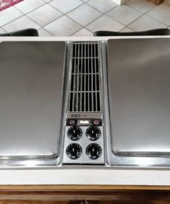 Reston Lloyd Rectangular Burner Cover, Stainless Steel, Set of 2, Stainless Look 26 71IOaYJKMaL