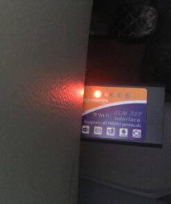 OBD2 Scanner & WIFI Car Code Reader – Clears Check Engine Light Instantly – Diagnose 3000 Car Codes - Wireless Car Diagnostic Scanner – Auto Scanner For 1996+ Vehicles (iOS & Android Devices Only) (1) 61 71IPcalFlL