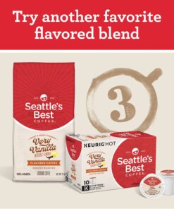 Seattle's Best Coffee Toasted Hazelnut Flavored Medium Roast K-Cup Pods | 10 Count (Pack of 6) 10 Count (Pack of 6) 8 71IPjlpMrCS