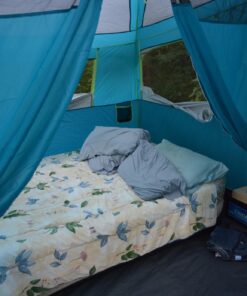 Coleman 8-Person Camping Tent with Built-in Closet | Tenaya Lake Cabin Tent with Fast Pitch Setup 61 71IQ3cacCdL