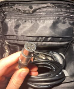 Amazon Basics XLR Microphone Cable for Speaker or PA System, All Copper Conductors, 6MM PVC Jacket, 10 Foot, Black 1-Pack 10 Feet 38 71IQ4dS1O0L