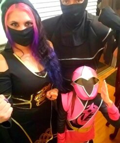 Adult Ninja Warrior Costume Extra Large Black 13 71IQJa0bsRL