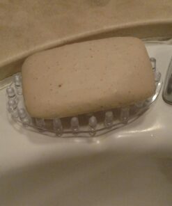 iDesign Plastic Soap Dish, Soap Saver, and Kitchen Sponge Holder - Set of 3, 0.75” x 3.25” x 4.75”, Clear 21 71IQb f9EL