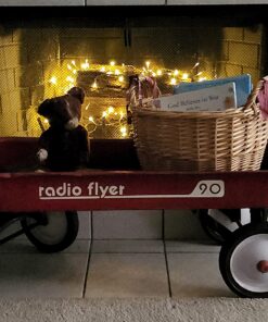 echosari String Lights Battery Powered, 33Ft 100 LED Warm White Outdoor Fairy String Lights with Remote Dimmable Timer 8 Modes for Wedding Party Garden Decoration 1 Pack 31 71IQdH5oBJL