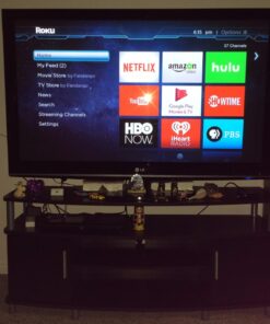 Ameriwood Home Carson TV Stand for TVs up to 50", Espresso 50" TV 53 71IQxTxSHbL